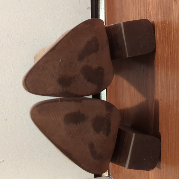 BP Lex suede western style Chestnut booties - Picture 7 of 9